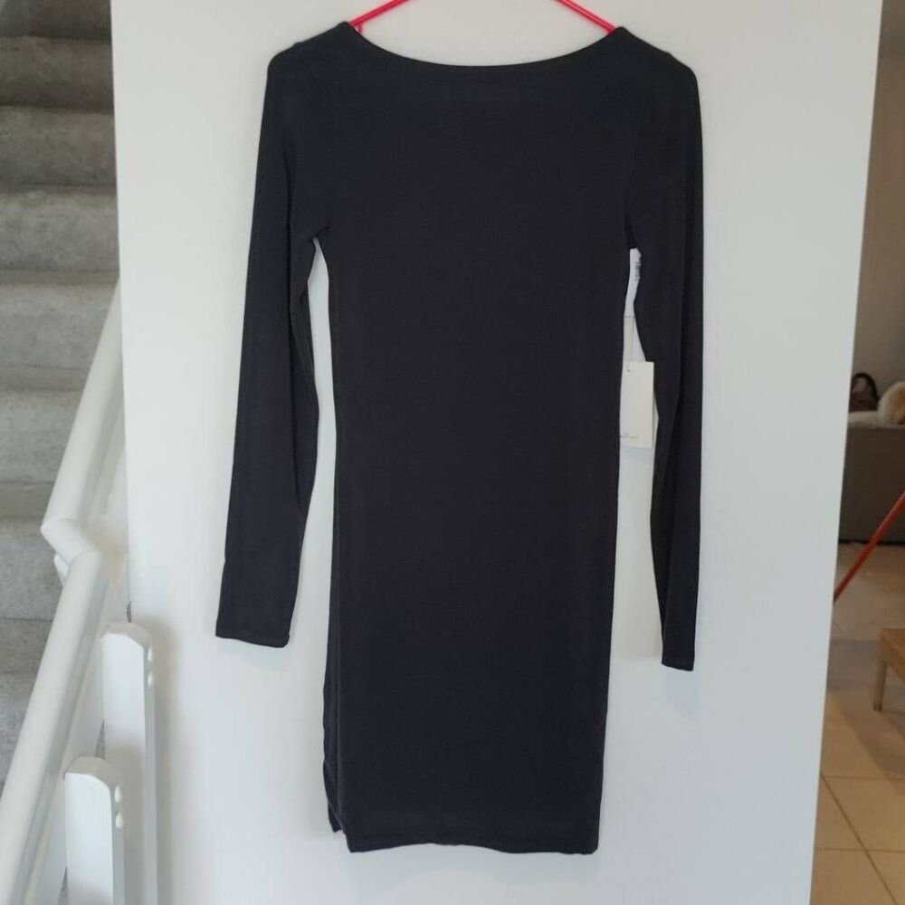Aritzia Dress Womens Size S Wilfred Lydia Mini Dress Black - Picture 10 of 12